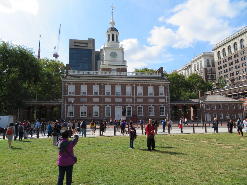 Independence Hall in the Independence National Historical Park, Philadelphia